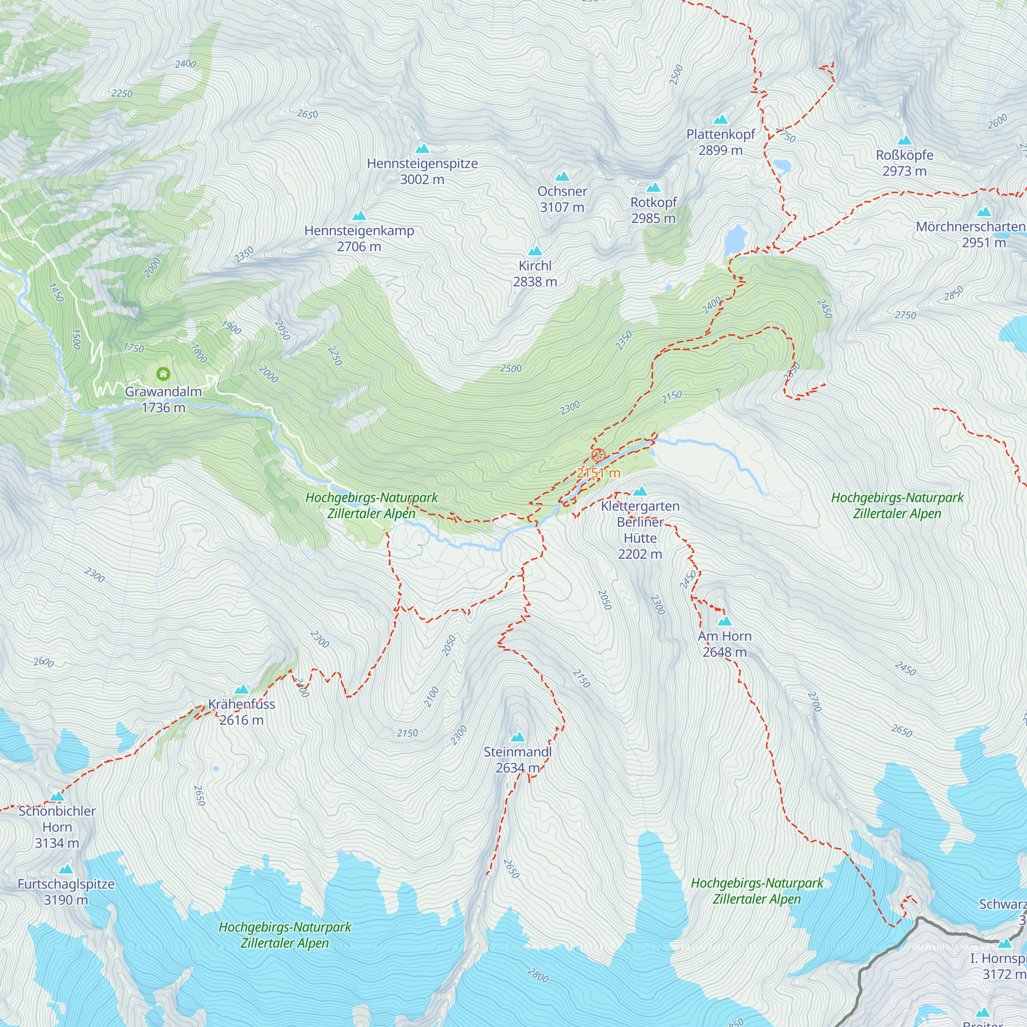 Altes Winterhaus map