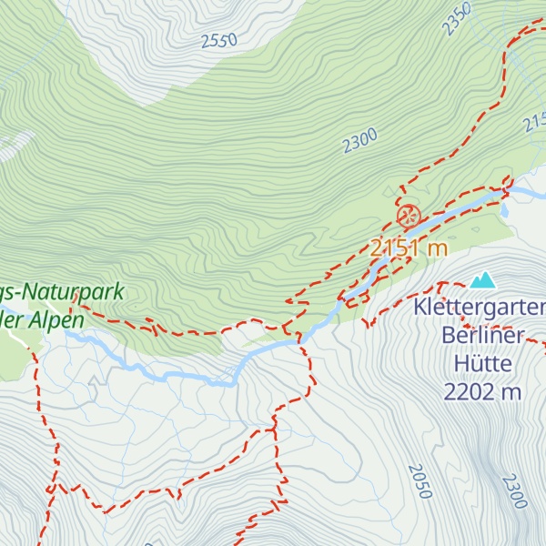 Map of Zollwachhütte