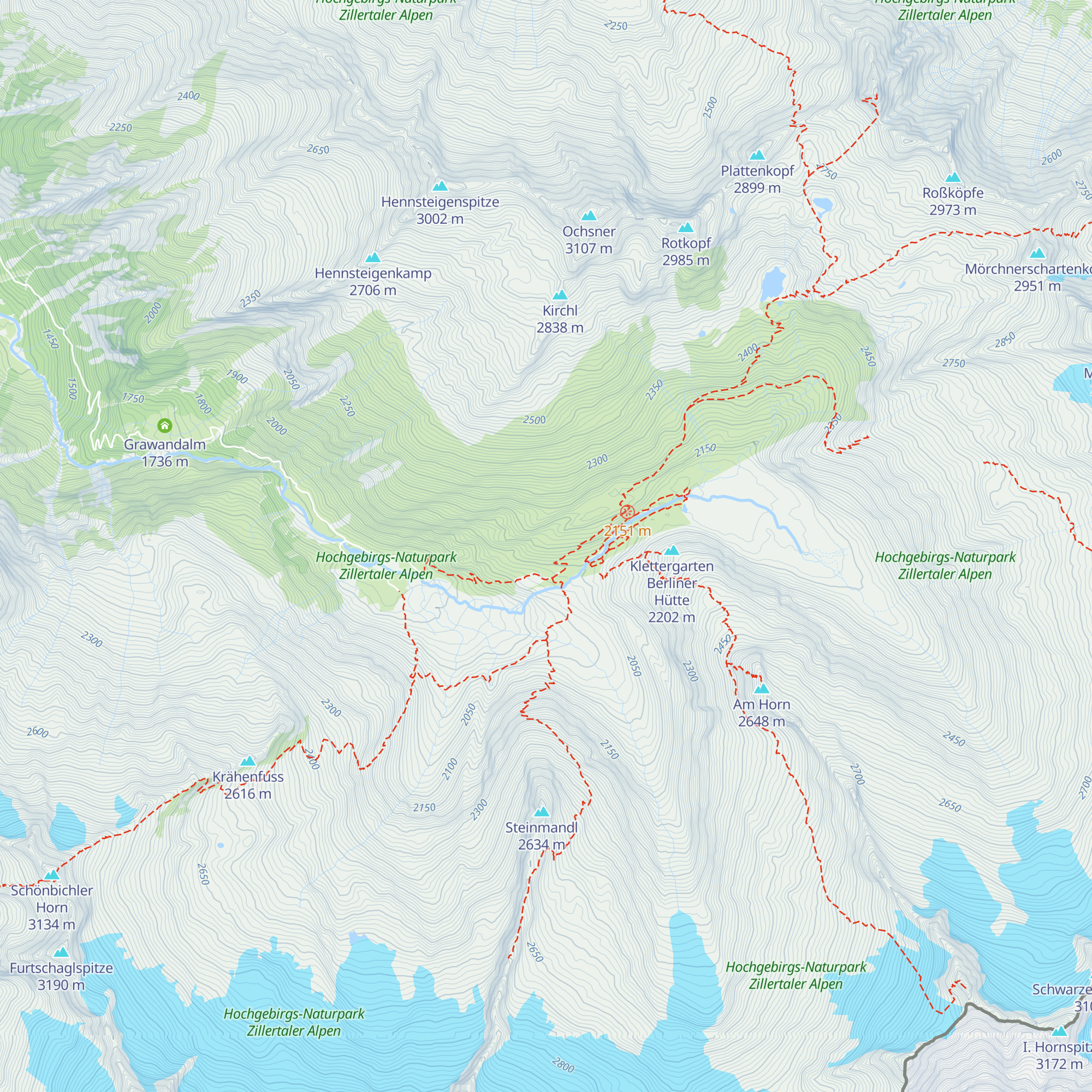 Zollwachhütte map