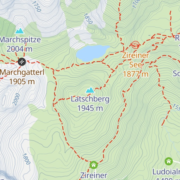 Map of Latschberg