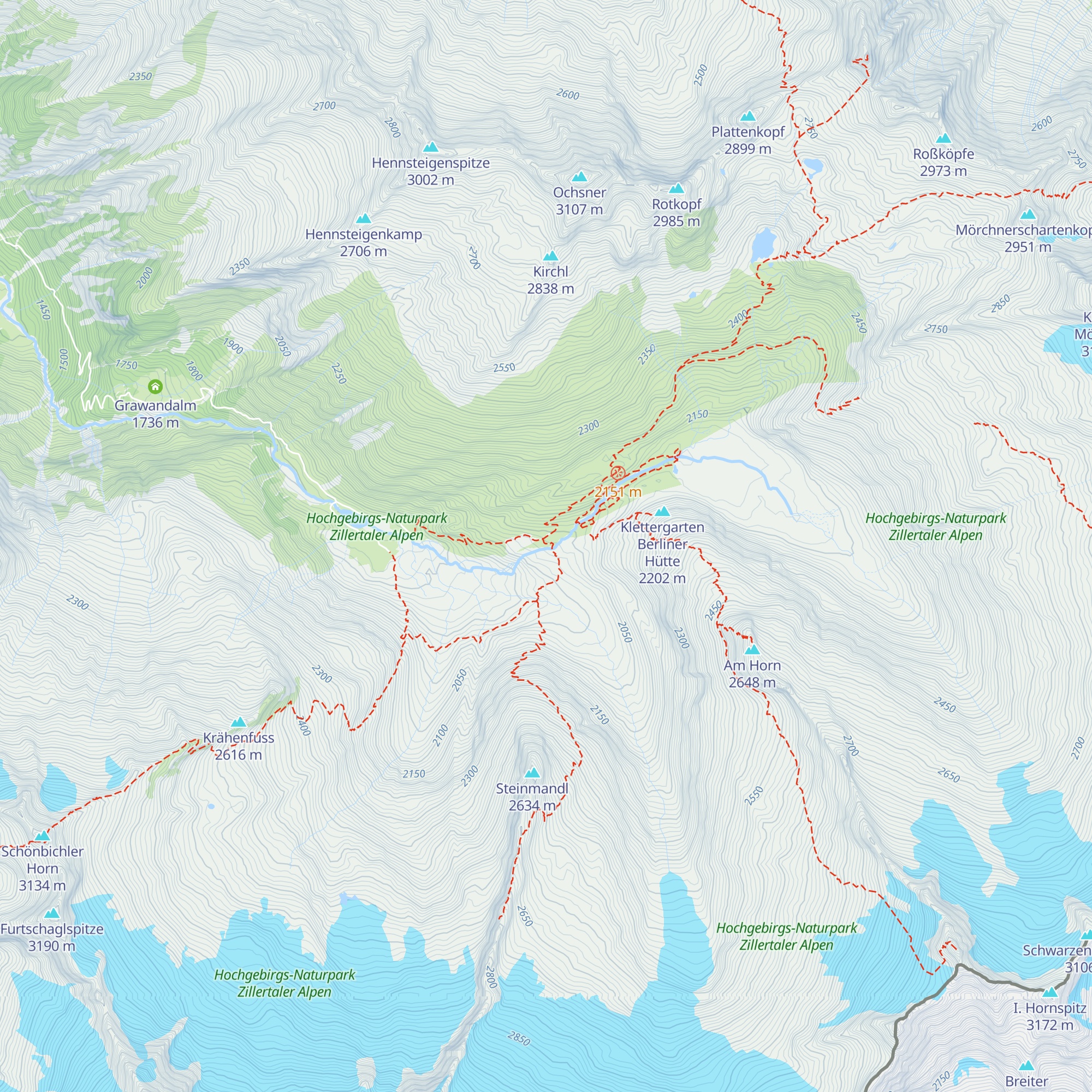 Winterhaus map