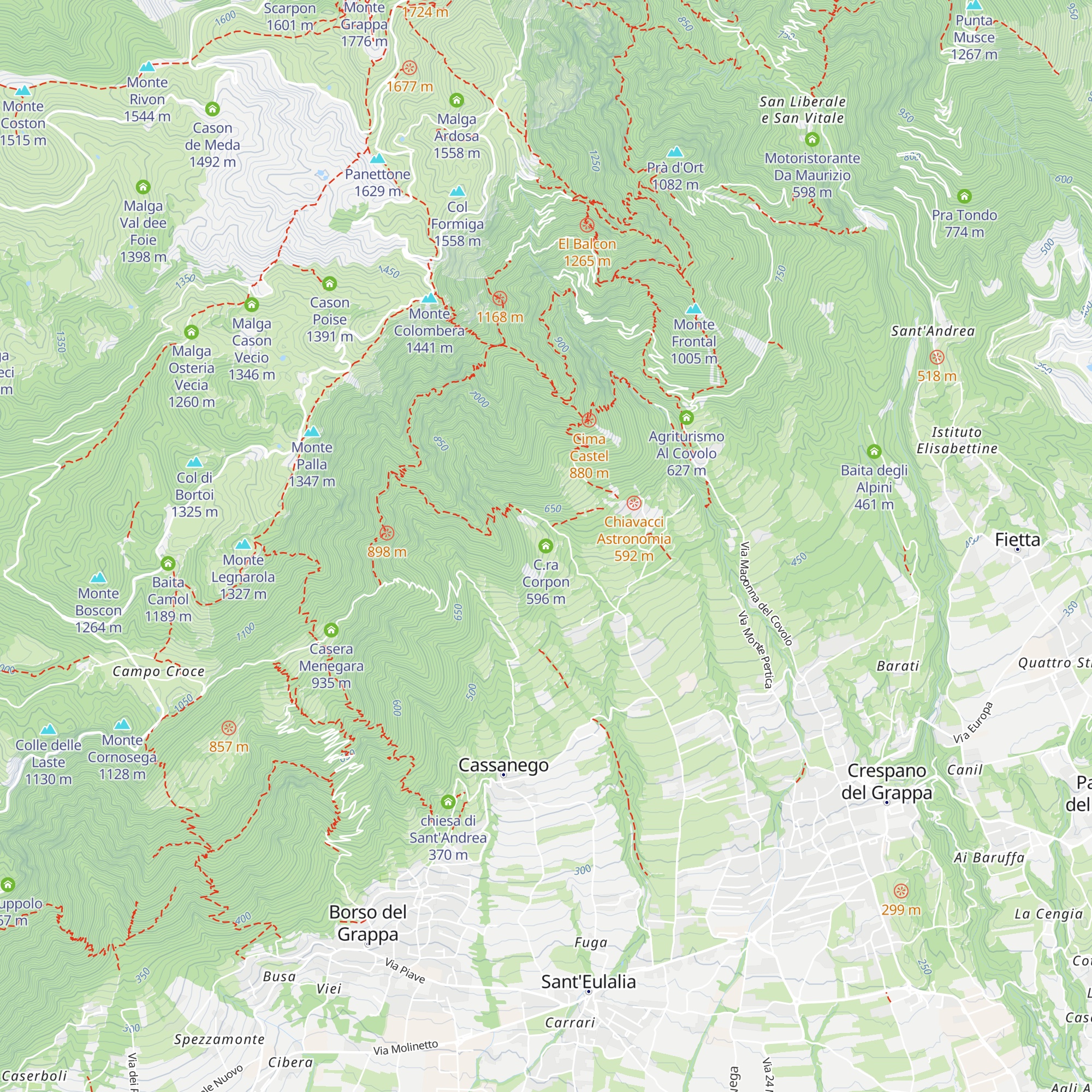 C.ra Corpon map