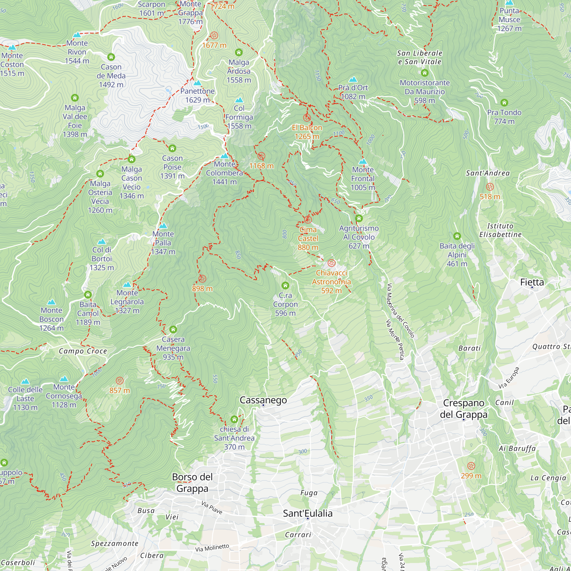 C.ra Corpon map