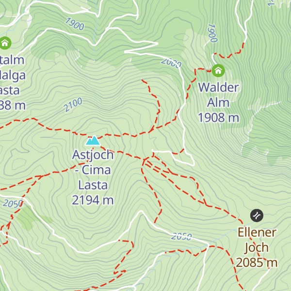 Map of Einhäuserer Alm