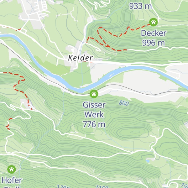 Map of Gisser Werk