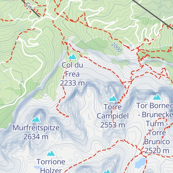 Map of Sas dla Luesa