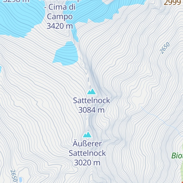 Map of Sattelnock