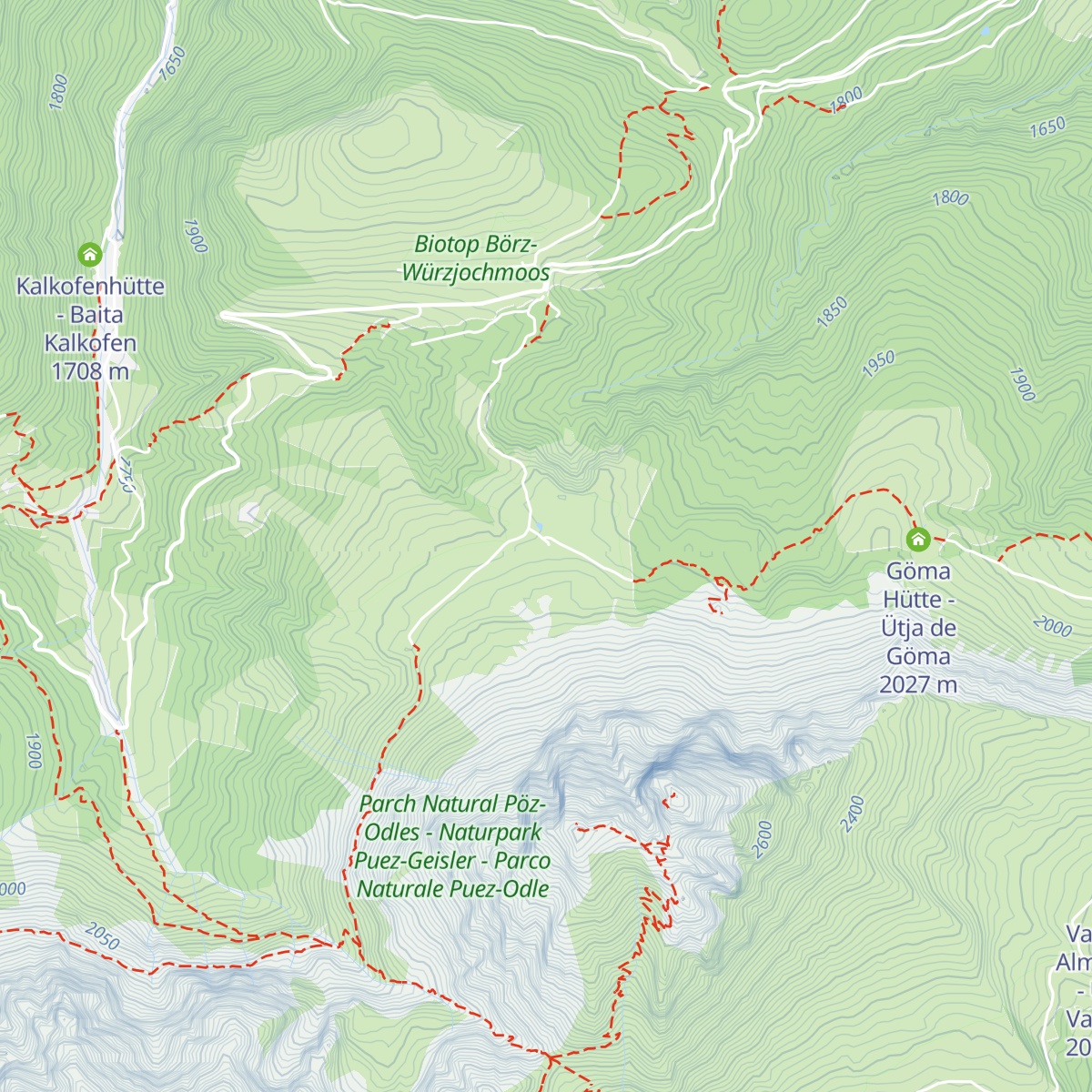 Fornella map