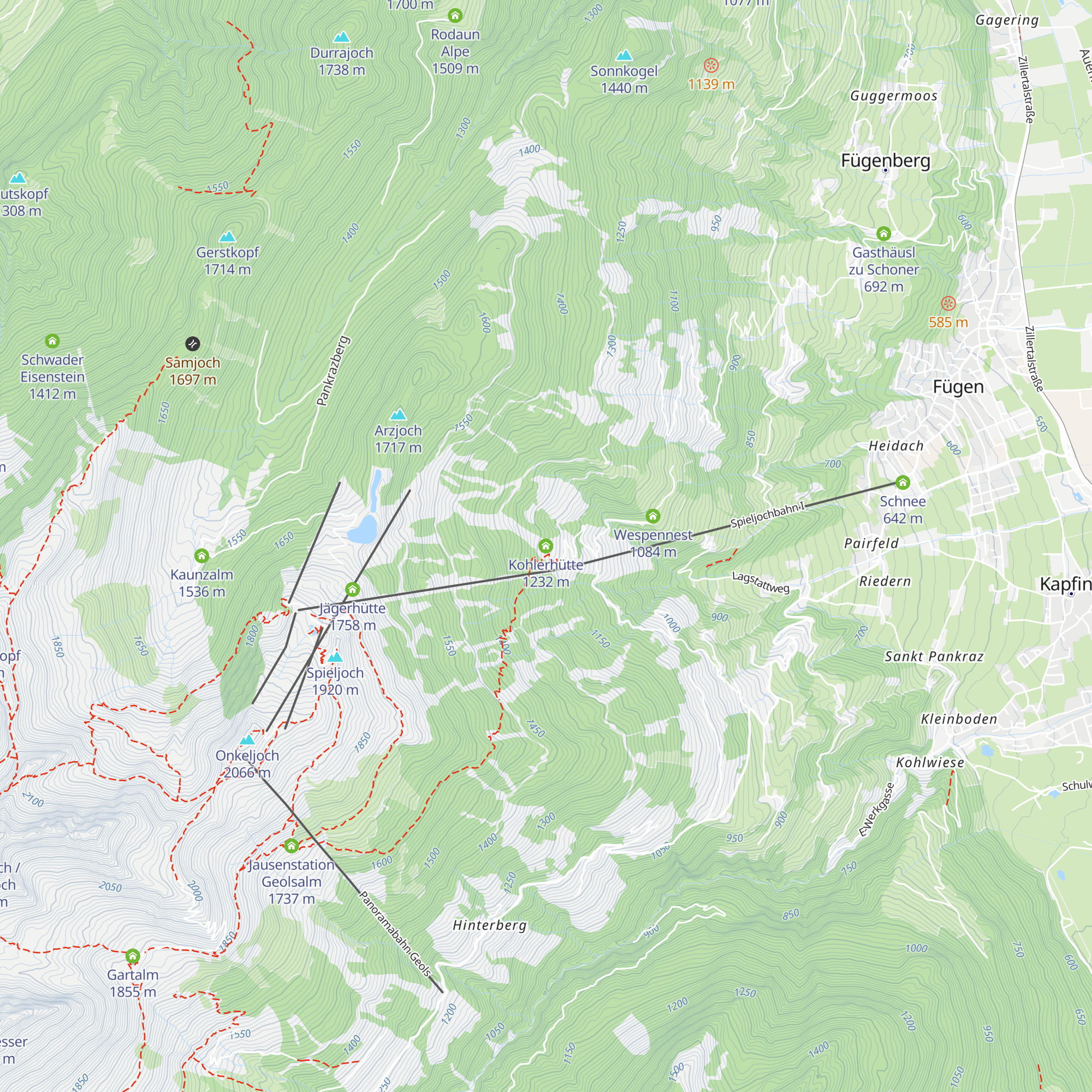 Kohlerhütte map
