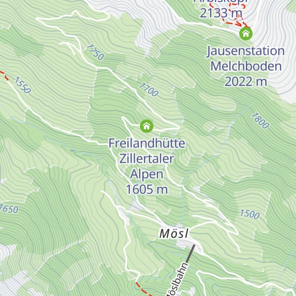 Map of Villa Chalet Simonhütte