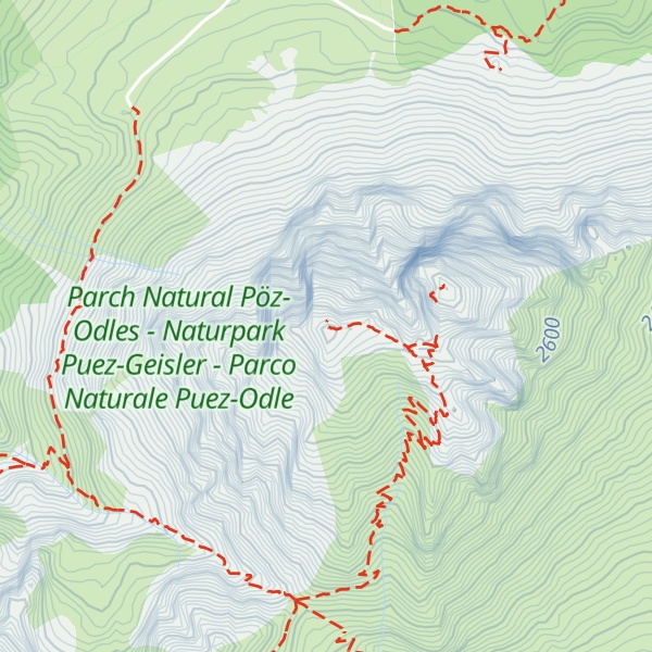 Map of Kleiner Peitlerkofel