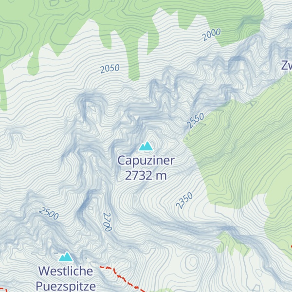 Map of Capuziner