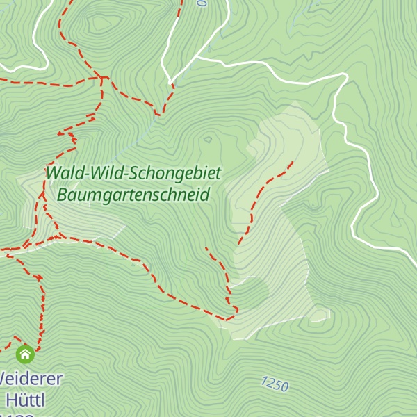 Map of Krainsberger Hütte