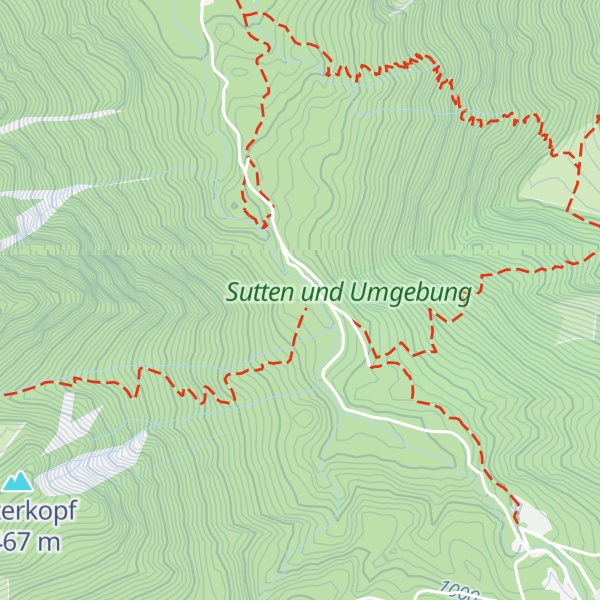 Map of Kohlhütte