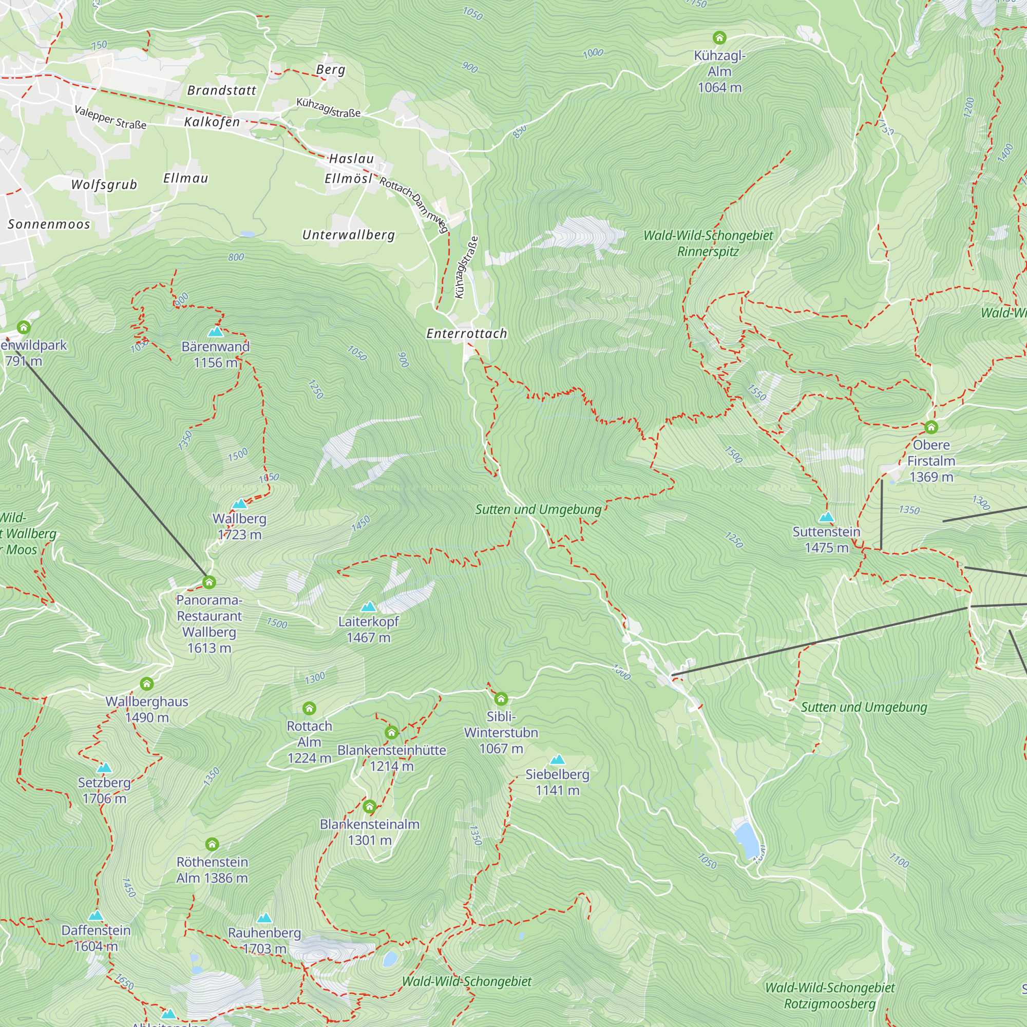 Kohlhütte map