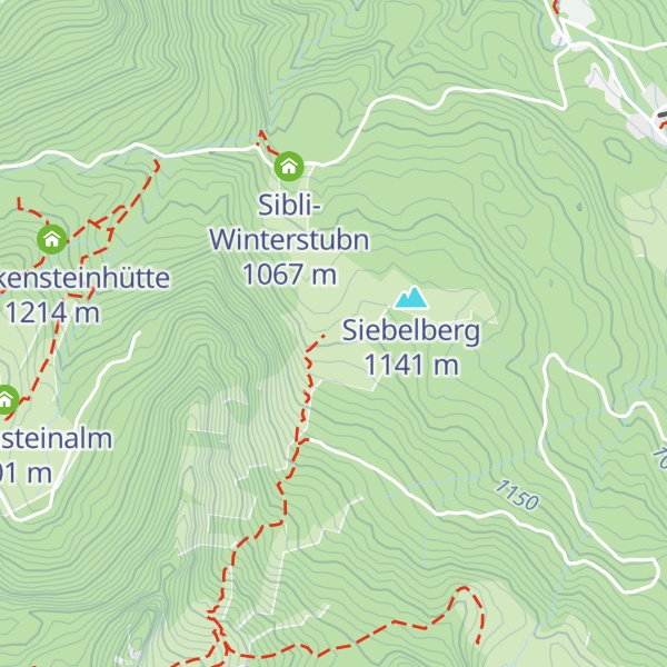 Map of Sieblialm