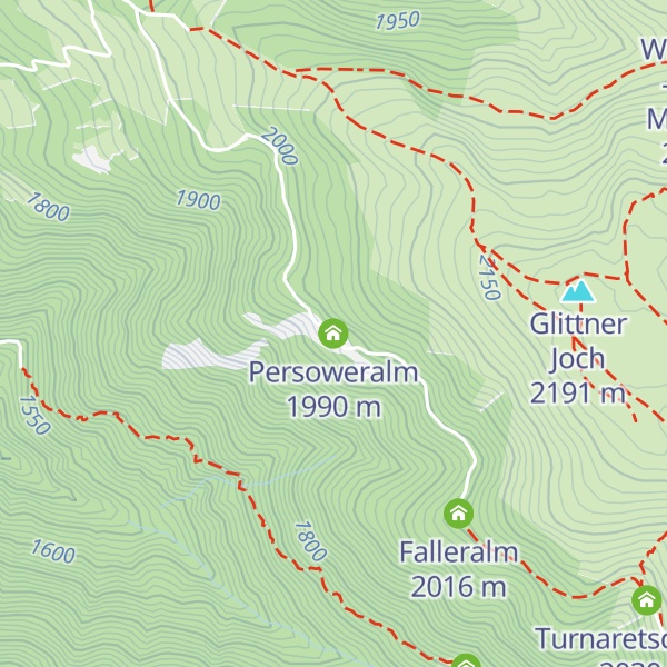 Map of Persoweralm