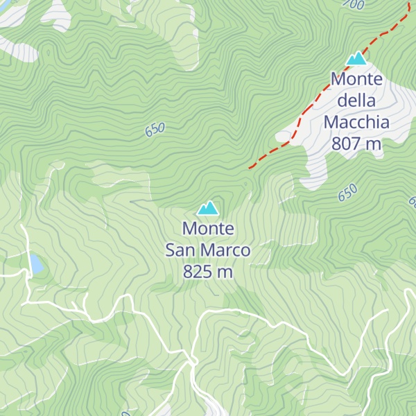 Map of Monte San Marco