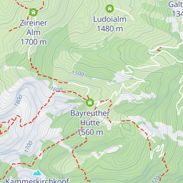 Map of Bergalm