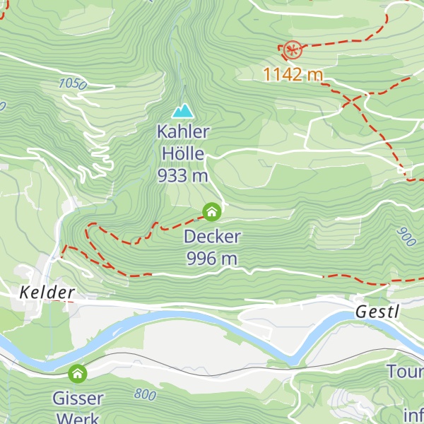 Map of Decker