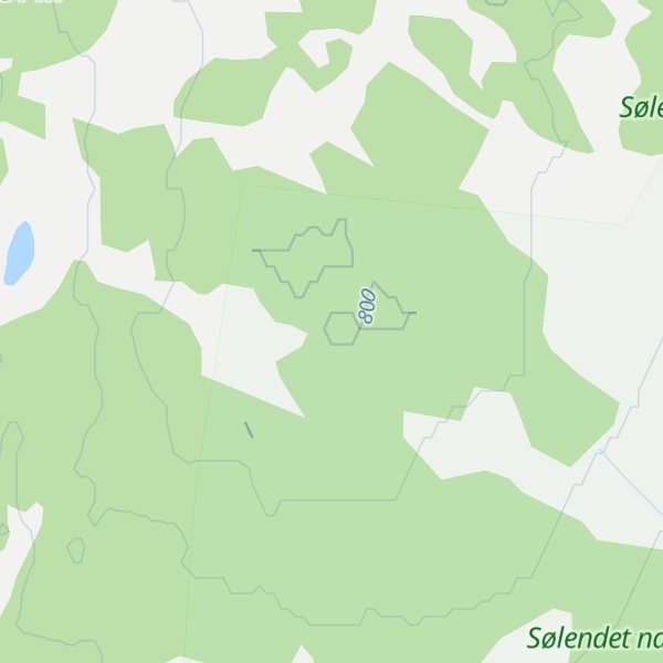 Map of Sølendet