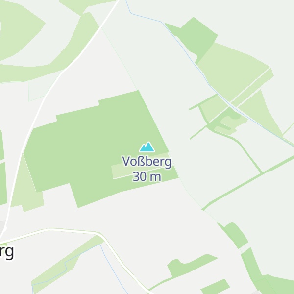 Map of Voßberg