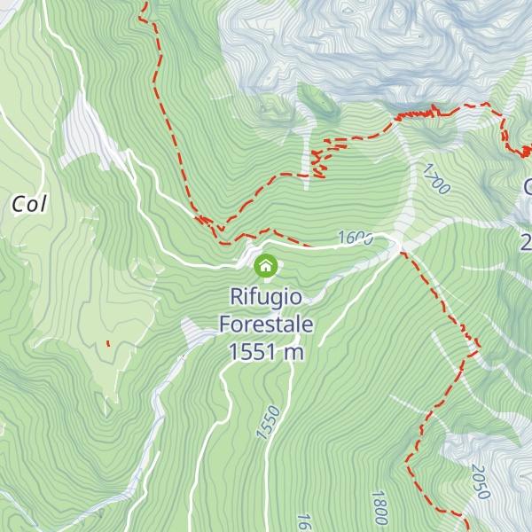 Map of Rifugio Forestale