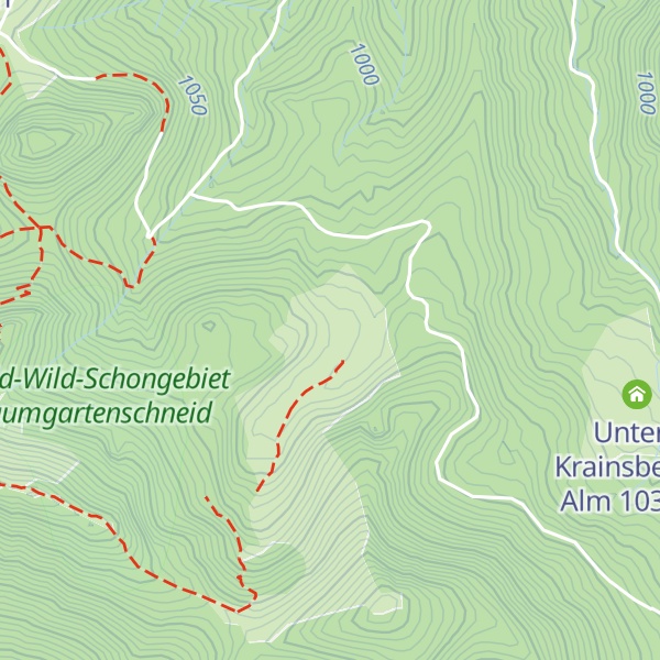 Map of Obere Krainsberger Alm