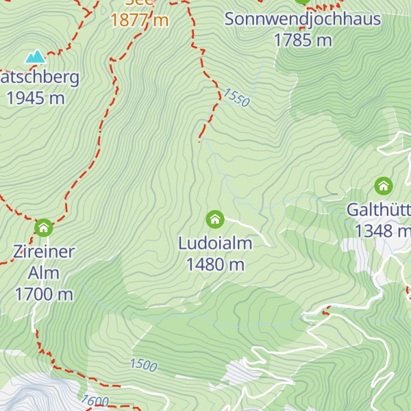 Map of Ludoi Alm