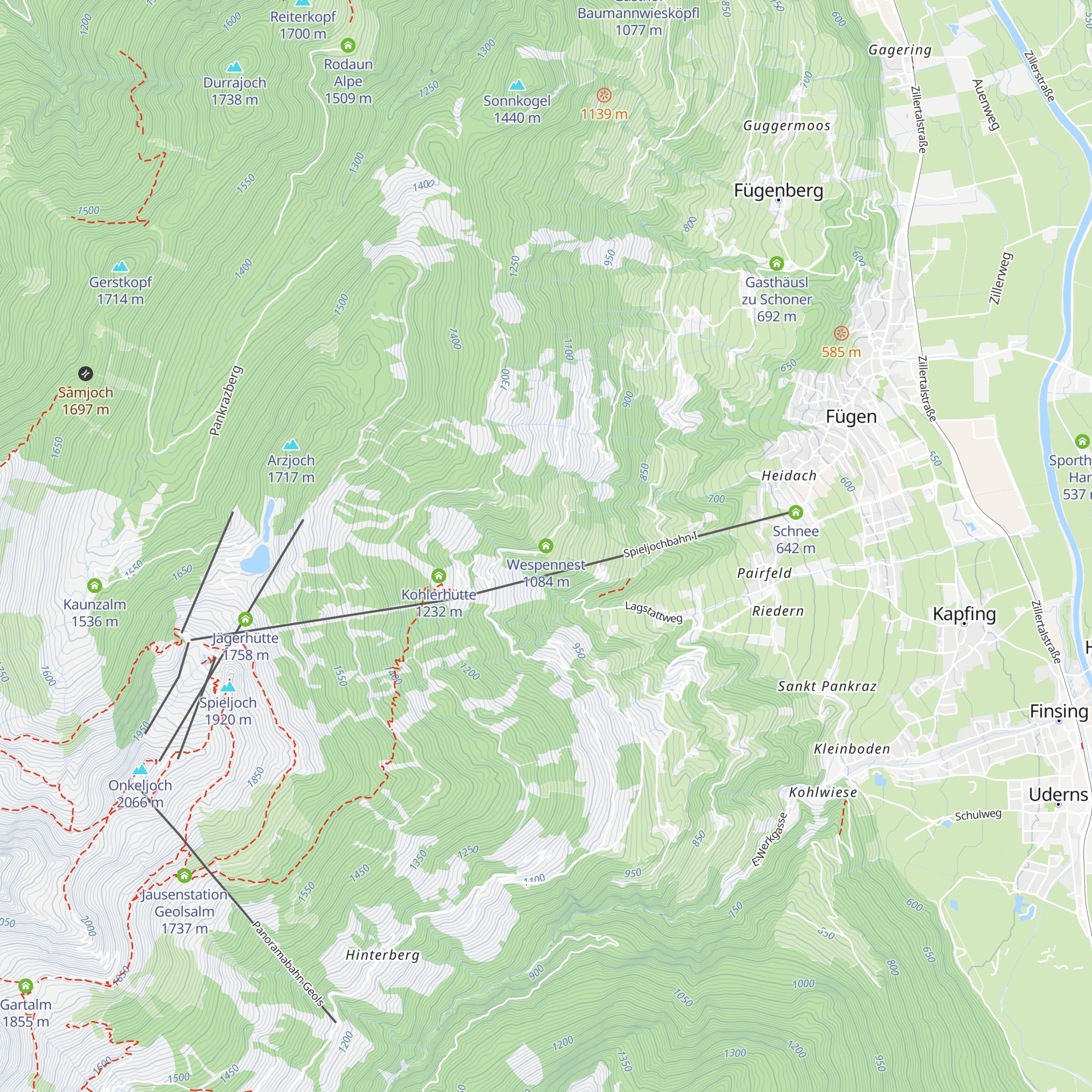 Wespennest map