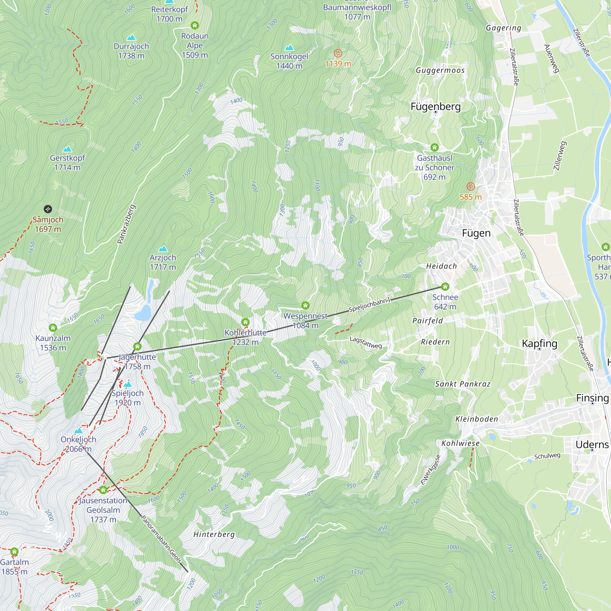 Wespennest map