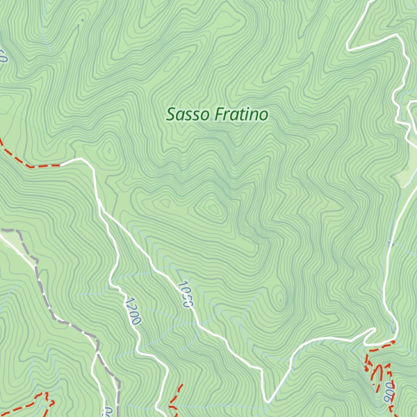 Map of Poggio Cornacchia