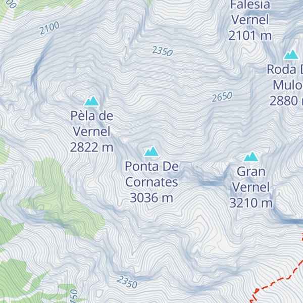 Map of Ponta De Cornates