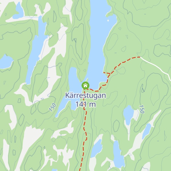 Map of Kärrestugan