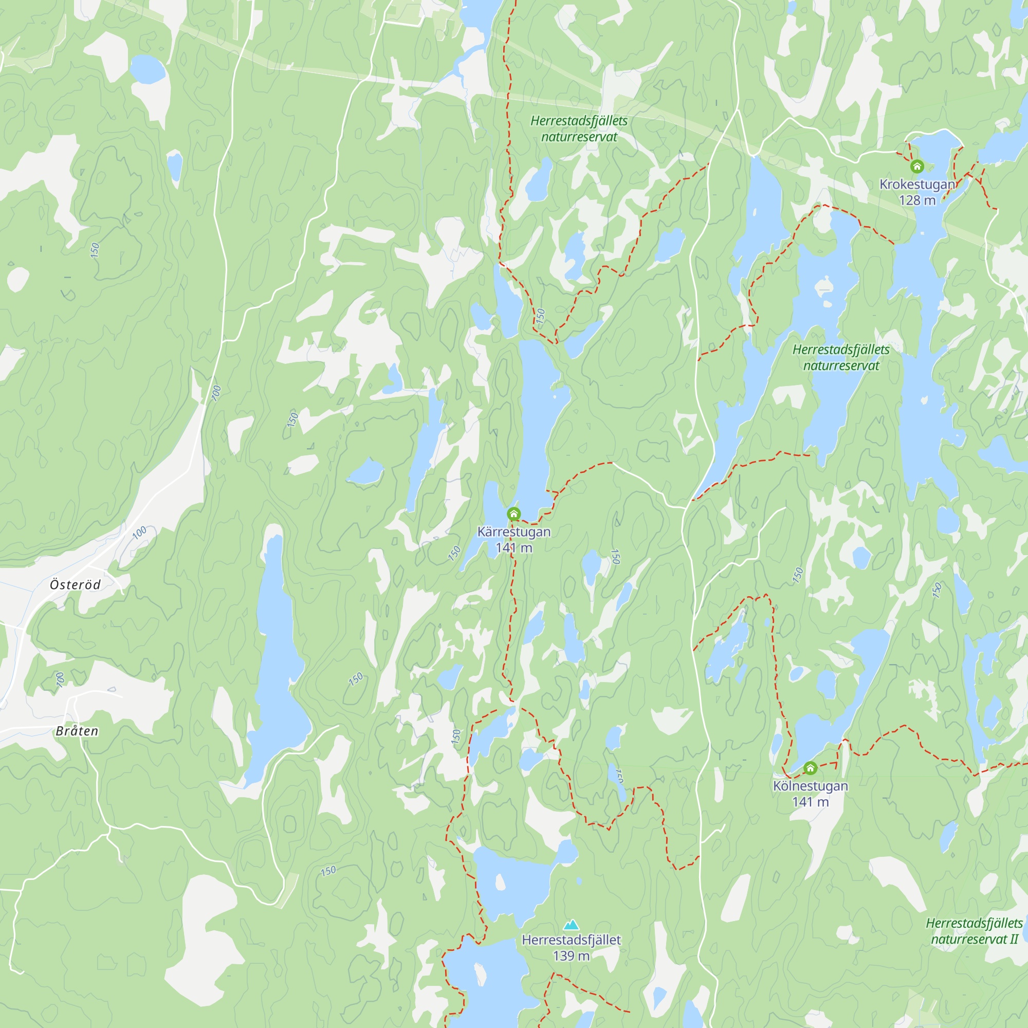 Kärrestugan map