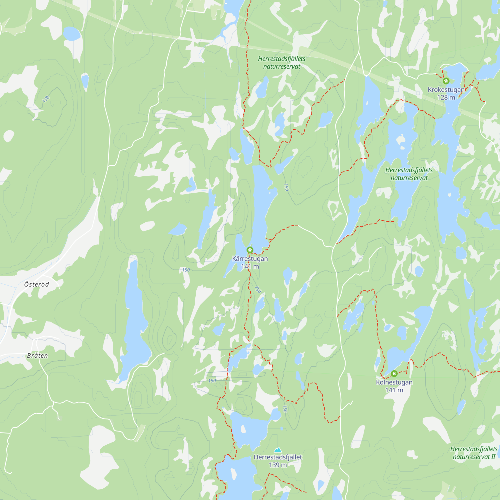 Kärrestugan map
