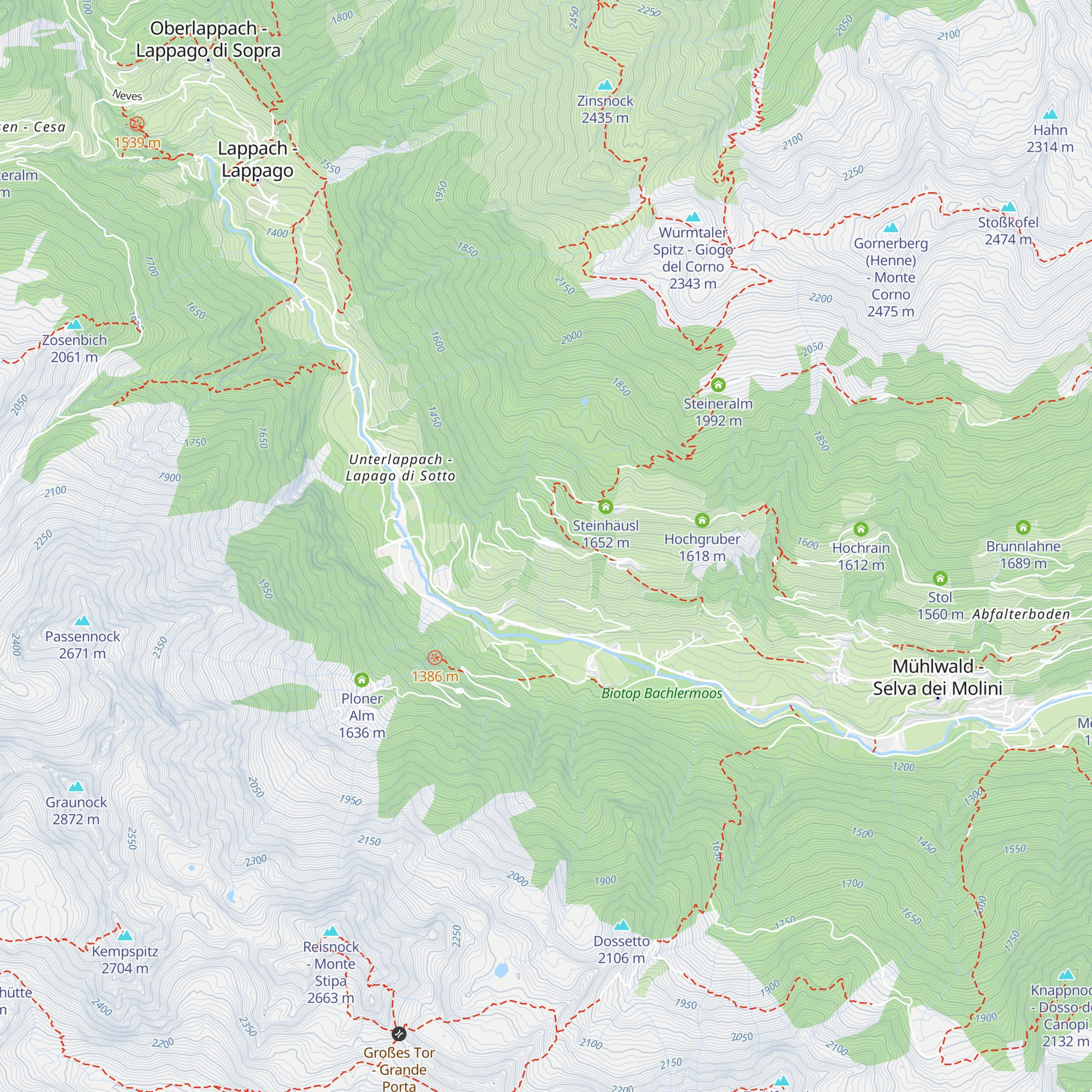 Forer map