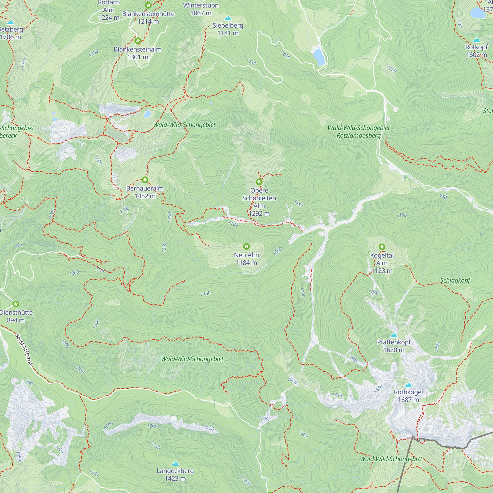 Neu Alm map