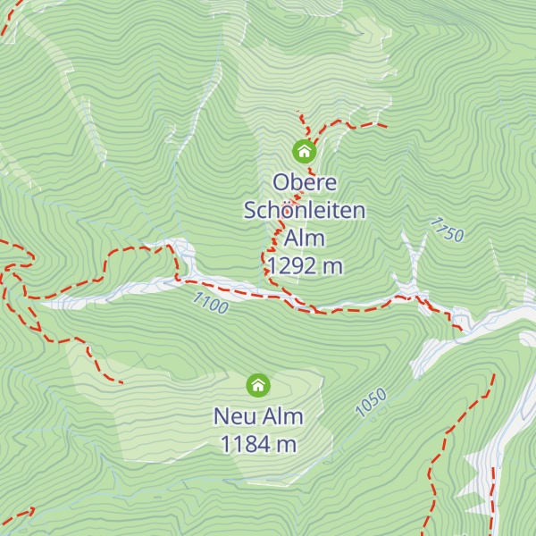 Map of Untere Schönleitenalm