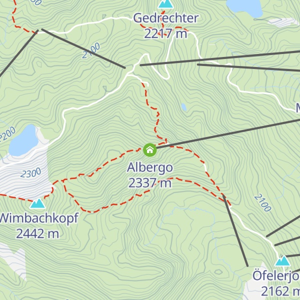 Map of Albergo
