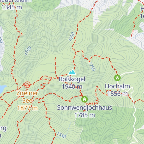 Map of Roßkogel