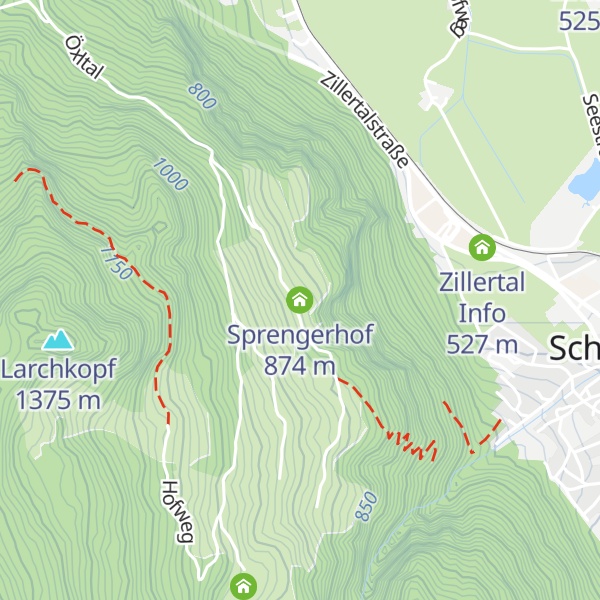 Map of Sprengerhof