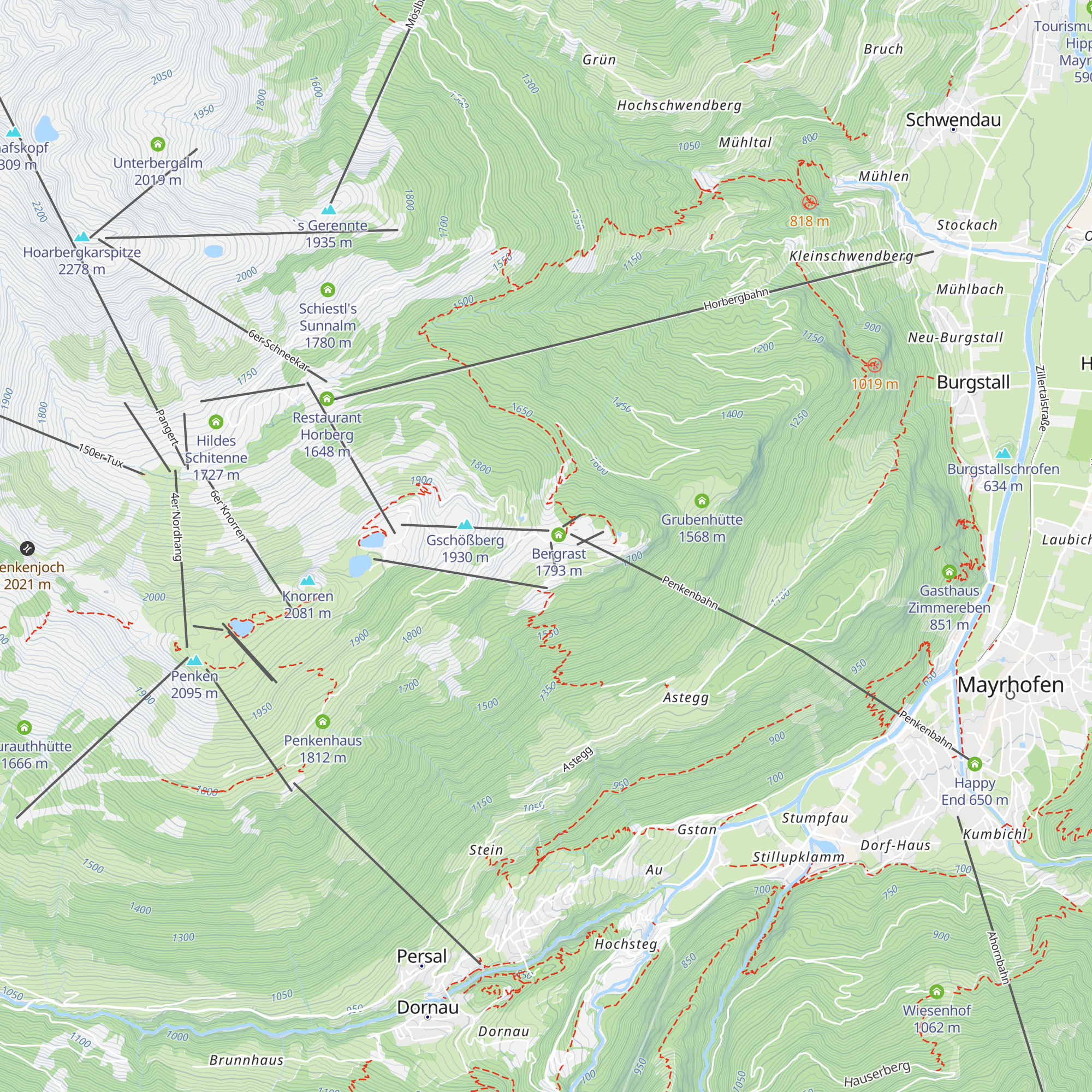 Restaurant Pilzbar map