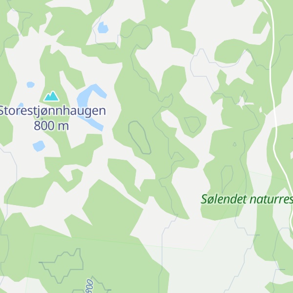 Map of Korsmyrhaugen