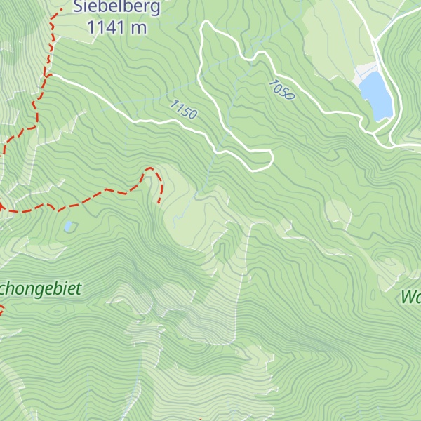 Map of Lahner Alm