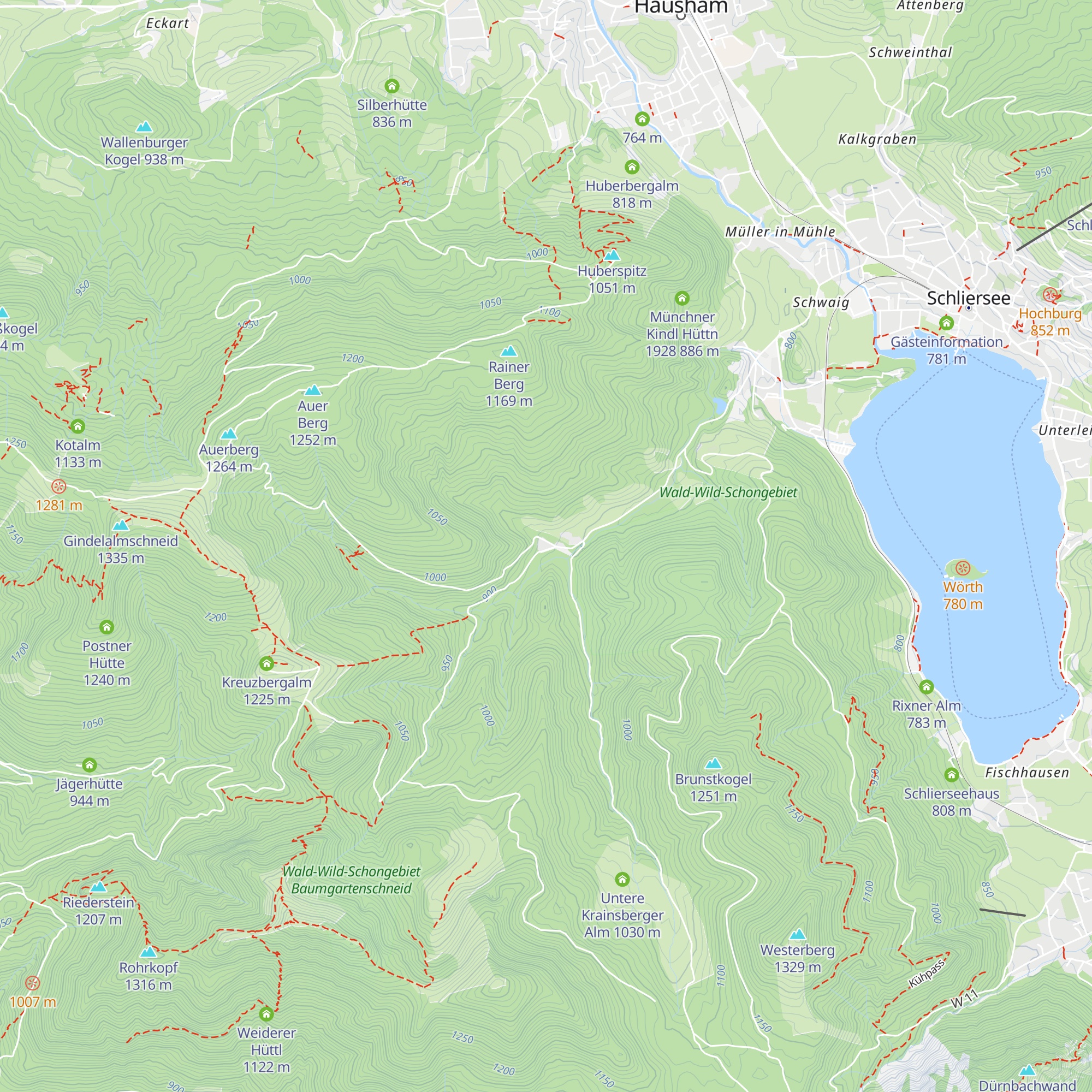 Hennerer Hof map