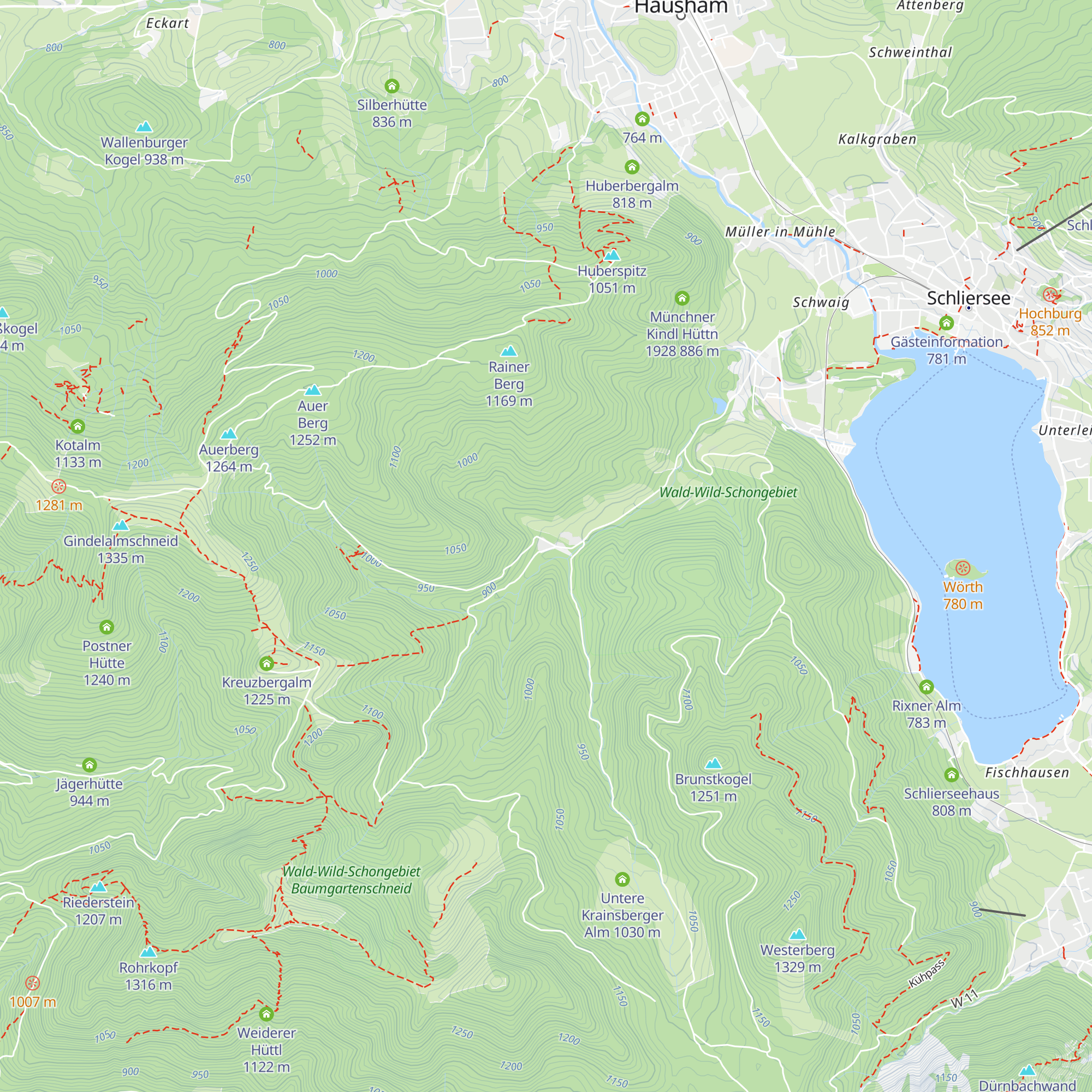 Hennerer Hof map
