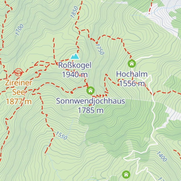 Map of Sonnwendjochhaus