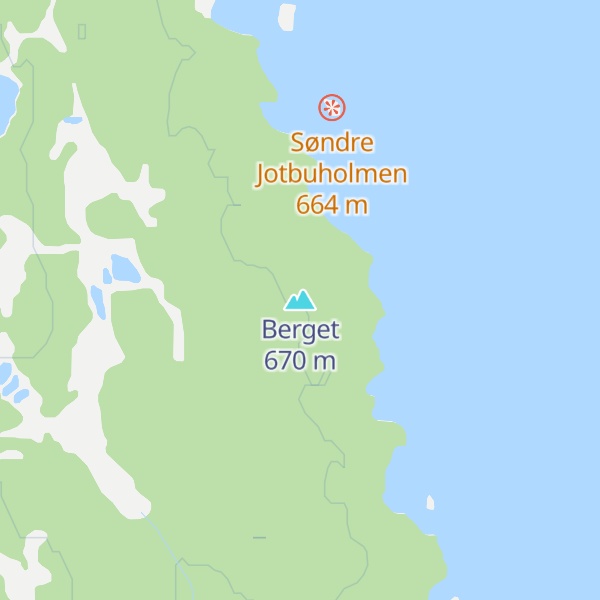 Map of Berget