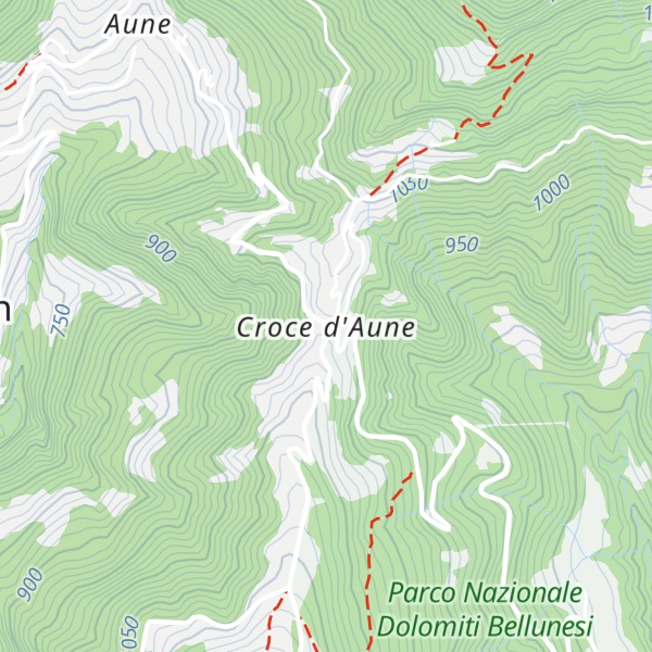 Map of Punto informativo Croce d'Aune